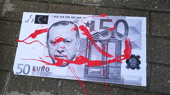 Ieri la manifestazione contro la guerra in Nord-Est Siria