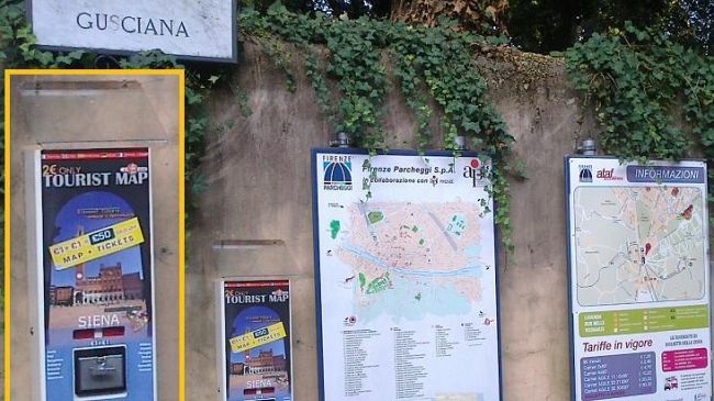 Benvenuti a Firenze. Per piazza del Campo, prendere la prima a sinistra