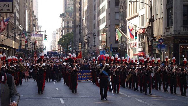 Delegazione della BCC di Signa a New York