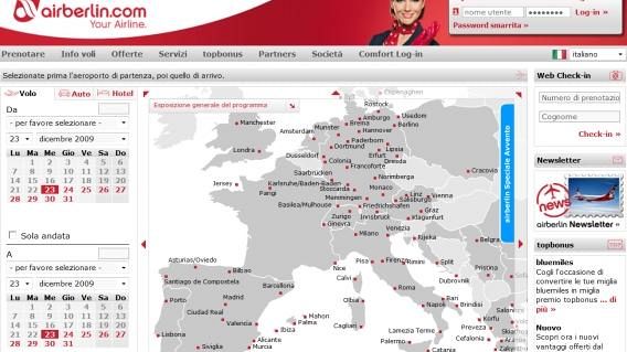 Air Berlin parte dalla Toscana con il nuovo volo giornaliero Firenze-Stoccarda