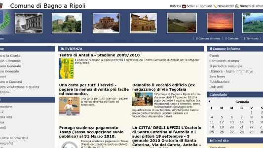 Online la nuova versione del sito internet del Comune di Bagno a Ripoli