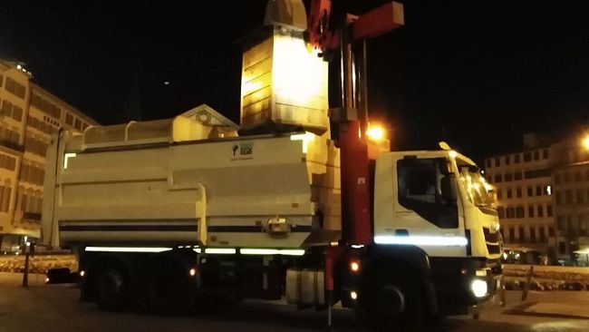 Via Cimabue: nuova isola ecologica interrata a Firenze