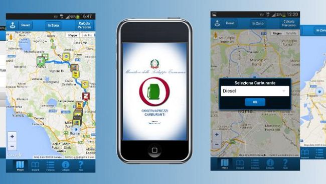 App per trovare il carburante che costa meno