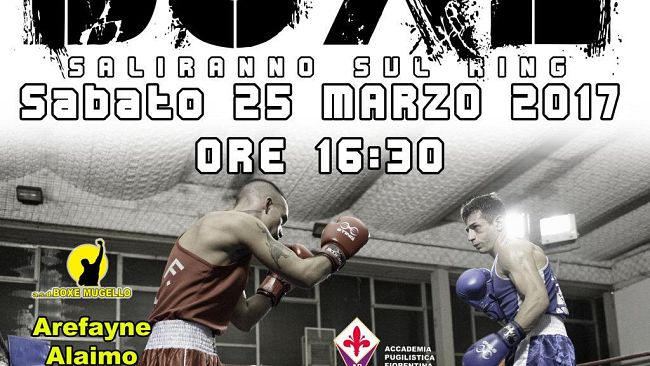 Boxe dilettantistica al “Centro Sportivo Anchetta” sabato 25 Marzo