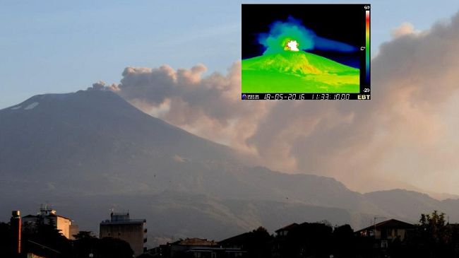 Tremore vulcanico sull'Etna e terremoto in Garfagnana