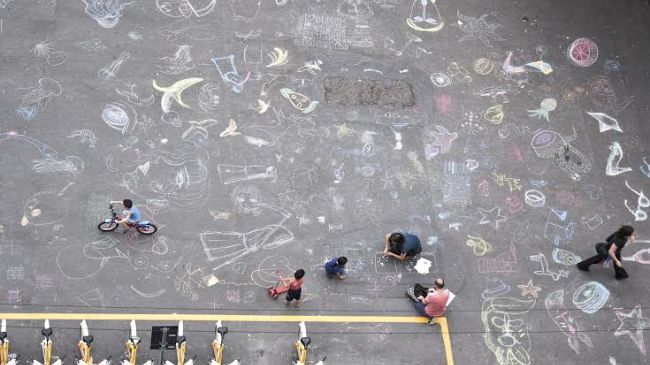 #upGiotto, il gioco di strada da fare in città