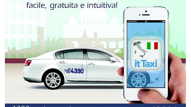 ​IT Taxi, ora c'è l'App per chiamare taxi in tutta Italia