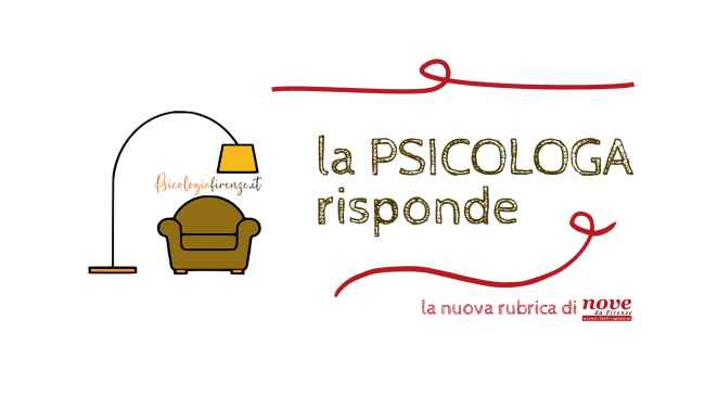 Psicologia: nuova rubrica dell'esperta su Nove da Firenze