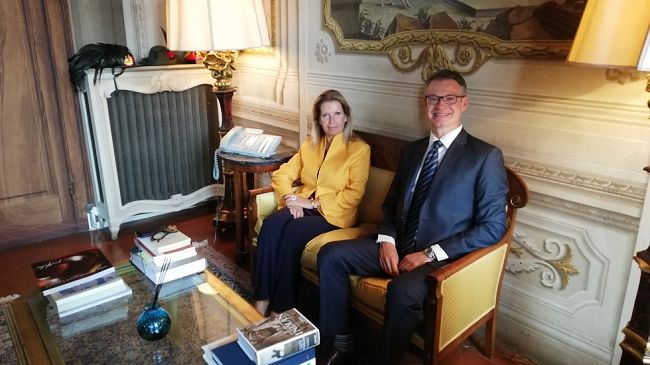 Giornata di incontri per il nuovo prefetto; dal ministro della Salute al console USA