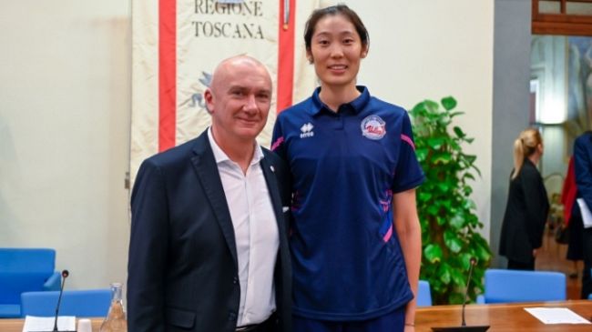 Volley: Zhu Ting, una campionessa cinese per Scandicci 