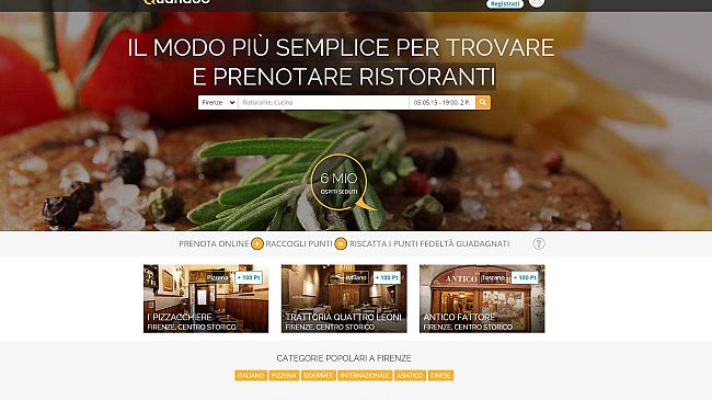 ​Turismo Firenze sempre più internazionale: con Quandoo la prenotazione online è semplice