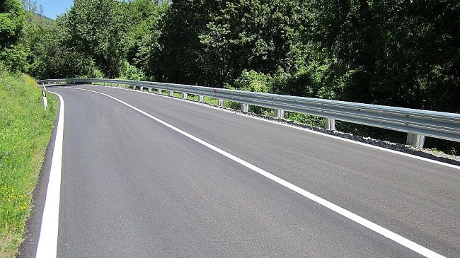 Arrivano nuovi guardrail sul Passo della Consuma