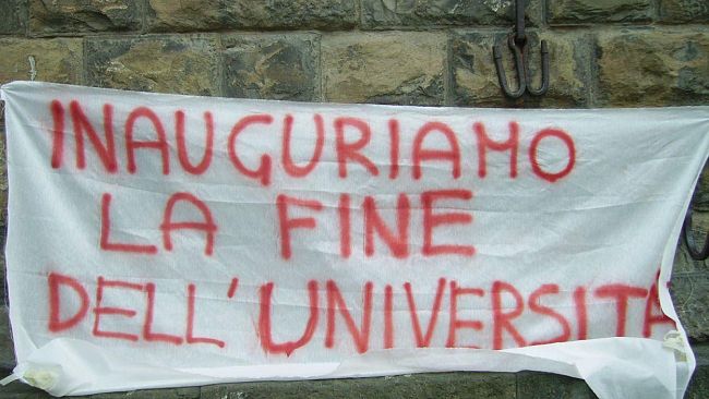 Università: a Firenze si ferma ancora