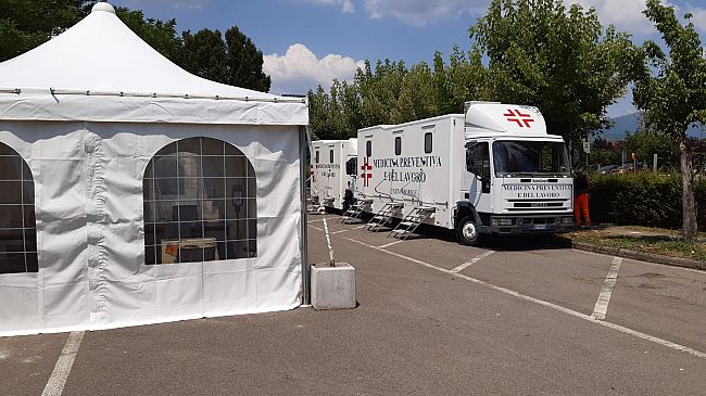 Vaccini: hub alla chiesa dell'Autostrada