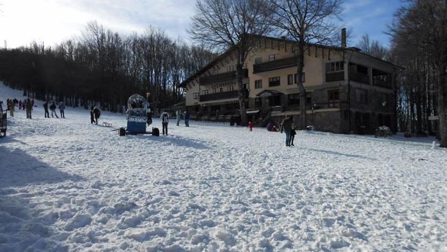 Amiata, una notte da brividi: toccati -6°