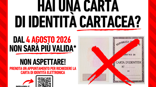 ​Addio carta, benvenuta CIE