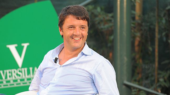 Matteo Renzi al Caffè de La Versiliana