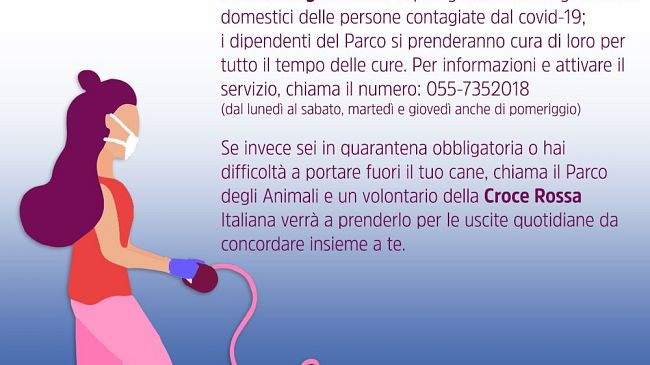 Padroni di cani: nuovi servizi in tempo di Coronavirus