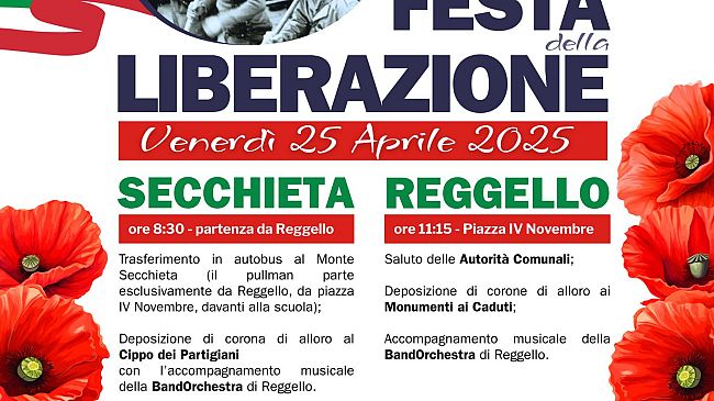 80° anniversario Liberazione, nonostante il lutto papale