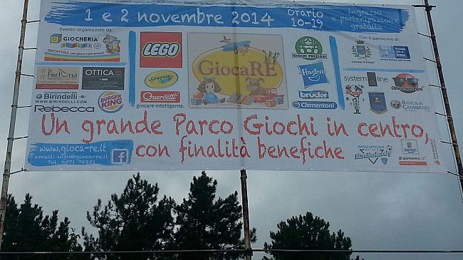 GiocaRé: centinaia di bambini a giocare e assistere a spettacoli su 1000 mq.