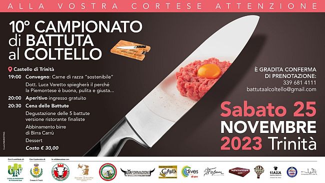 Carne: un po' di Toscana al concorso di battuta al coltello