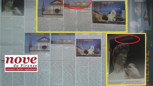 Firenze per turisti: via il bastone, meglio la fionda e David diventa San Giovanni 