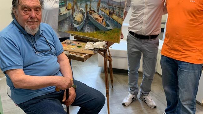 Enel: i quadri di Smorti, il pittore della luce