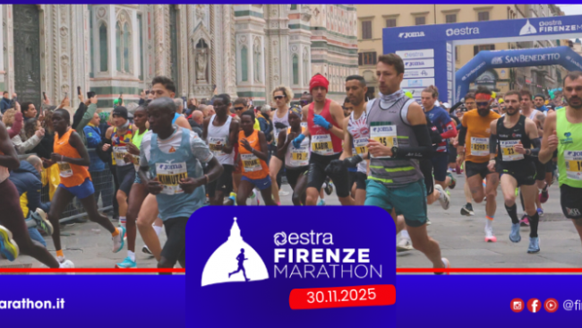41^ Estra Firenze Marathon: vince l’azzurro Badr Jaafari