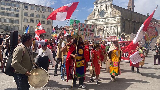 Perù: oggi la manifestazione nazionale a Firenze