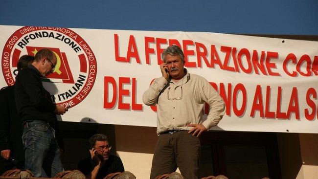 Detenuti, Allocca alla presentazione dello stand dei prodotti artigianali