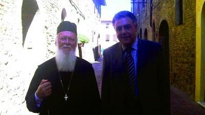 Il Patriarca di Costantinopoli Bartolomeo I visita la città turrita