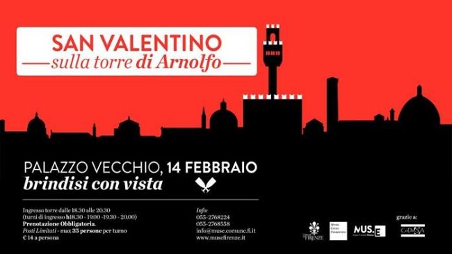 San Valentino sulla Torre di Arnolfo, brindisi con vista mozzafiato