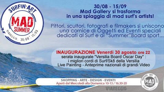 “MAD SUMMER” a Viareggio il mondo del Surf