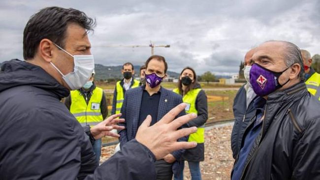 Centro Sportivo Viola, avanti tutta: oggi la visita di Commisso