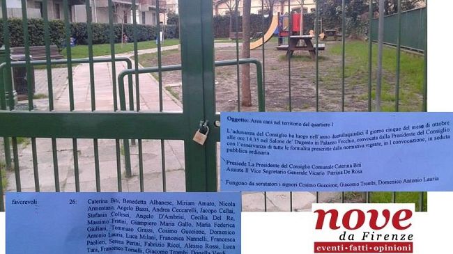 ​Firenze amica degli animali, ma non c'è posto per l'area cani