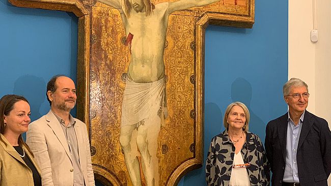 Restaurato capolavoro della pittura senese del Trecento