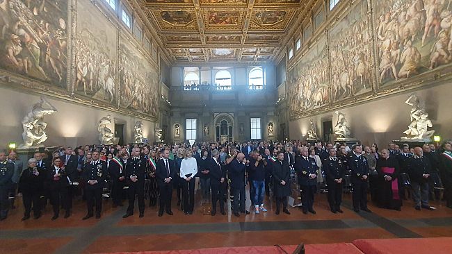 Cerimonia di consegna degli Scudi di San Martino