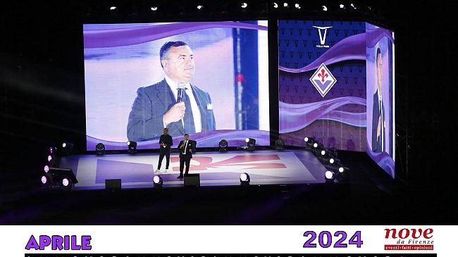 Calendario 2024 di Nove da Firenze: aprile dedicato a Joe Barone