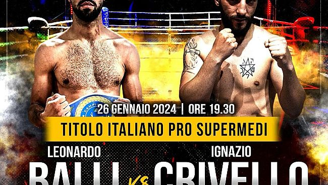 Balli difende il titolo contro Crivello
