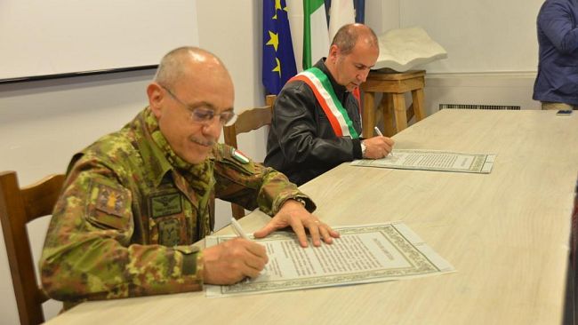 Sant’Anna di Stazzema ringrazia L’Esercito Italiano