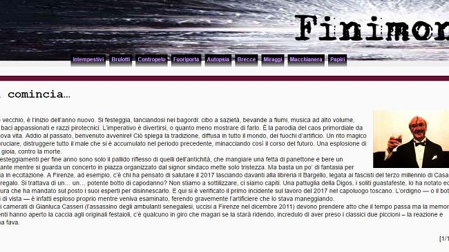 Ferimento dell'artificiere: rivendicazione anarchica on line?