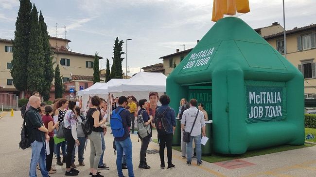McItalia Job Tour: colloqui a Firenze