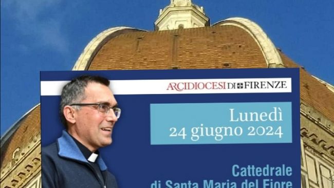Nuovo arcivescovo a Firenze, ordinazione il 24 giugno