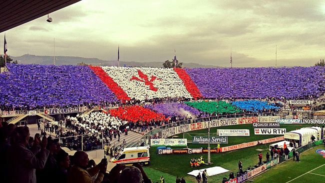 Fiorentina vs Juventus 4 a 2 all'Artemio Franchi di Firenze
