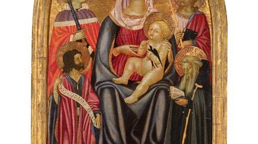 La giovinezza dello Scheggia e una Madonna col bambino