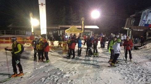 Abetone, gara in notturna: un successo!