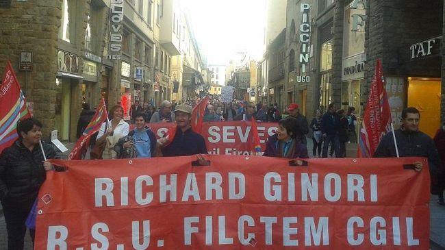Sciopero Generale a Firenze, di stabile è rimasta solo la legge - Foto -