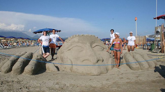 1° Mostra di Sculture di Sabbia