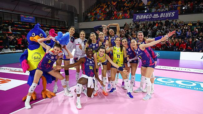 Savino Del Bene Volley, vittoria lampo contro Cuneo 