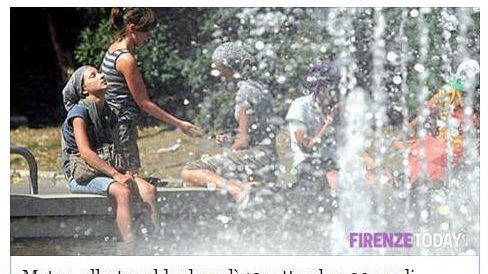 Caldo: domani scatta il codice arancione